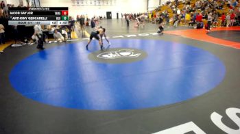 197 lbs Champ. Round 2 - Jacob Saylor, Trine vs Anthony Gencarelli, West Liberty