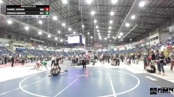 126 lbs Round Of 16 - Daniel Jordan, Bennett WC vs Jordan Medina, Westy Wolves