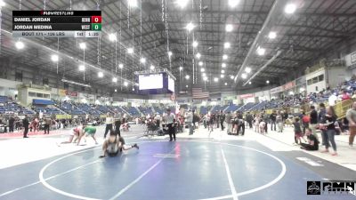 126 lbs Round Of 16 - Daniel Jordan, Bennett WC vs Jordan Medina, Westy Wolves