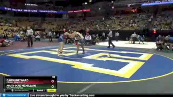 194 lbs Champ. Round 1 - Caroline Ward, Liberty (Wentzville) vs Mary-Mae McMillian, William Chrisman