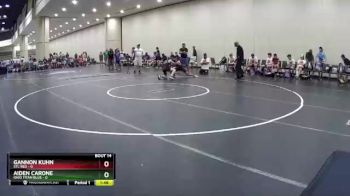 106 lbs Quarters & Wb (16 Team) - Gannon Kuhn, STL Red vs Aiden Carone, Ohio Titan Blue