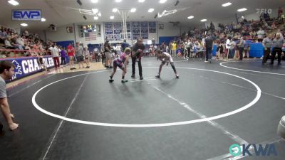 58-61 lbs Rr Rnd 1 - Shyann Taylor, El Reno Wrestling Club vs Jentri Patterson, Unaffiliated