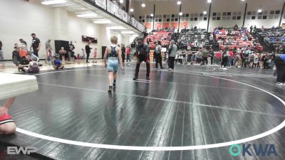 58 lbs Quarterfinal - Colt Lott, Fort Gibson Youth Wrestling vs Ryan Chupp, Bartlesville Wrestling Club