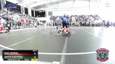 64 lbs Champ. Round 1 - Nash Johnson, Greater Heights Wrestling vs Easton Schlotfeld, Nebraska Wrestling Academy