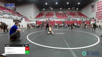 67 lbs Final - Cannon Henry, Piedmont vs Kyzer Falcon, Division Bell Wrestling