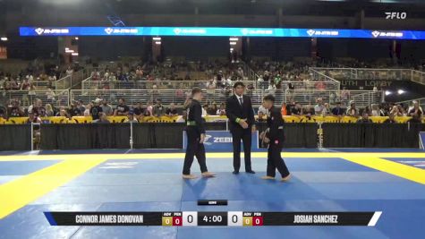 Josiah Sanchez vs Connor James Donovan 2025 Pan Kids Jiu-Jitsu IBJJF Championship