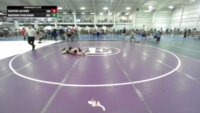 64 lbs Consi Of 8 #2 - Easton Jacobs, Lebanon vs Matsuki Faulkner, Smitty's Wrestling Barn