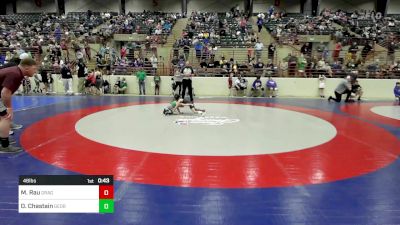 46 lbs Round Of 16 - Myla Rau, Dragons Junior Wrestling Club vs David (Dan) Chastain, Georgia