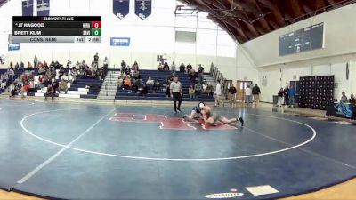 141 lbs Cons. Semi - Jt Hagood, Hiram vs Brett Klim, St. Vincent College