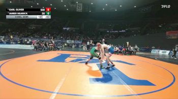 4A Boys 150 lbs Cons. Semi - James Hearick, Sweet Home Boys vs Earl Oliver, Madras Boys