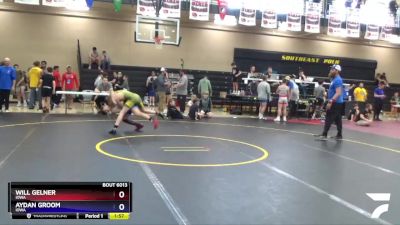 110 lbs Round 1 - Will Gelner, Iowa vs Aydan Groom, Iowa