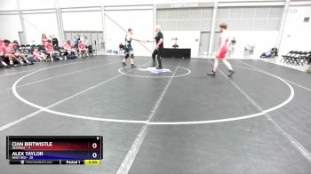 215 lbs Quarters & 1st Wb (16 Team) - Cian Birtwistle, Georgia vs Alex Taylor, Ohio Red