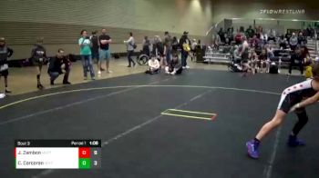 76 lbs Round 2 (4 Team) - Jordan Zambon, Michigan Mutts vs Christian Corcoran, Team Gotcha