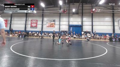 115 lbs Brody Brown, Pennsylvania Blue vs Aleks Routledge, Oklahoma