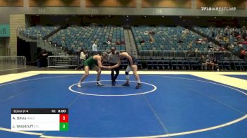 197 lbs Consolation - Afton Silvis, Menlo vs Jayden Woodruff, Utah Valley