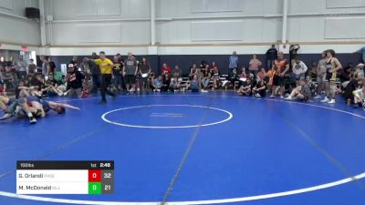 150 lbs Pools - Geno Orlandi, Phoenix W.C. vs Matthew McDonald, Killer Elite