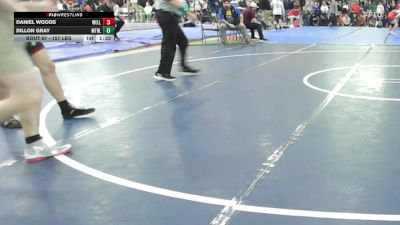 157 lbs Round Of 32 - Daniel Woods, Wellesley vs Dillon Gray, Mt. Blue