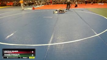 70 lbs Semis & 1st Wrestleback (8 Team) - Lincoln Graber, Worthington vs Tanner Poncelet, Z-M (Zumbrota-Mazeppa)