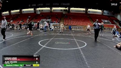 72 lbs Finals (2 Team) - Logan Lenix, Empyre WC Maroon vs Alex Wilson, Lake WC