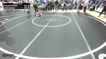 52 lbs Semifinal - Sullivan Richard, Cushing Tigers vs Flynn Statler, Fort Gibson Youth Wrestling