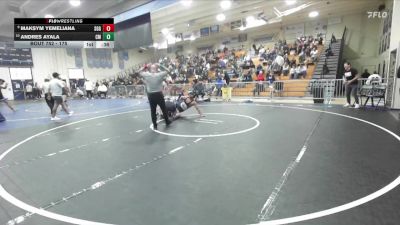 175 lbs Cons. Round 6 - Andres Ayala, Costa Mesa vs Maksym Yemeliana, Santiago (Garden Grove)