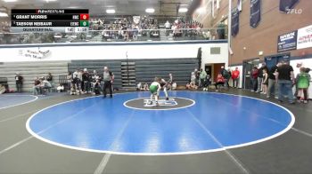 84 lbs Quarterfinal - Taesom Neibaur, East Idaho Elite Wrestling Club vs Grant Morris, Hawk Wrestling Club