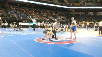 113 Class 3 lbs Quarterfinal - Carter Pryor, Hillsboro vs Greg Cizin, Helias Catholic