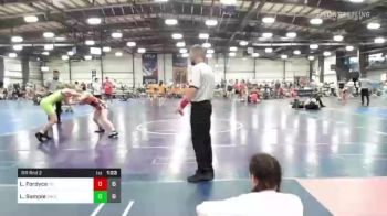 114 lbs Rr Rnd 2 - Lane Fordyce, Young Guns Girls vs Leah Sample, Ragin Raisins Vidal