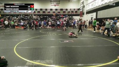 50 lbs Round 1 - Weston Adams, LWC: Raiders vs Grey McIntosh, Ninety Six Wildcats