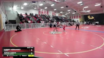 120 lbs Quarterfinal - Sophia Garcia, Lutheran Orange vs Aubrey Hernandez, Colony