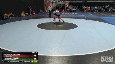 165G Cons. Round 2 - Venice Cabugao, Bartlett High vs Jadynn Lowery, Lathrop Wrestling