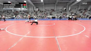 132 lbs Rr Rnd 2 - Jackson Crowder, Team Shutt Penguin vs Cayden Simpson, Golden Talons