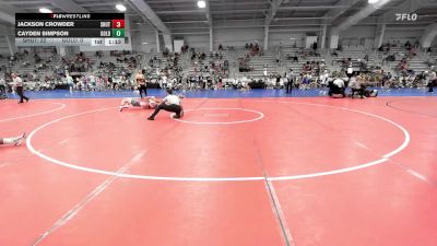 132 lbs Rr Rnd 2 - Jackson Crowder, Team Shutt Penguin vs Cayden Simpson, Golden Talons
