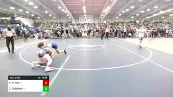 152 lbs Consi Of 16 #2 - Xavier Arner, PA vs Caden Dobbins, PA