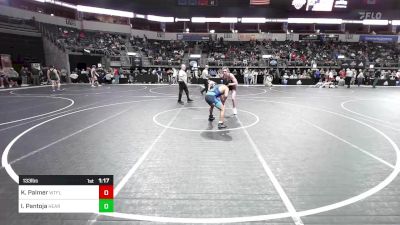 133 lbs Consi Of 8 #1 - Kam Palmer, Well Trained vs Ivan Pantoja, Heartland Grapplers