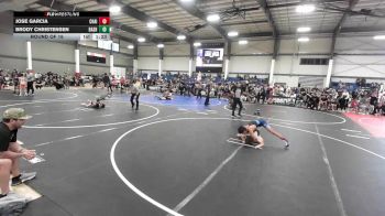 102 lbs Round Of 16 - Jose Garcia, Chain Wrestling vs Brody Christensen, Basha