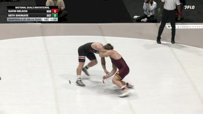 197 lbs Quarters & 1st Wb (16 Team) - Seth Shumate, Ohio State vs Gavin Nelson, Minnesota