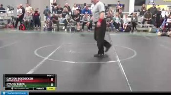 88 lbs Round 3 (6 Team) - Ryan O`Keefe, Virginia Predator vs Cayden Boedecker, Daytrip Black