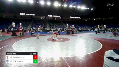 138 lbs Consi Of 8 #2 - Sean Callahan, Tewksbury vs Caleb O'Rourke, Salem, NH