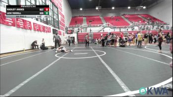 58 lbs Final - Kellen Rupp, Perry Wrestling Academy vs Azayla Mitchell, El Reno Wrestling Club