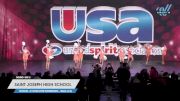 Saint Joseph High School - JV Song/Pom Intermediate -- Small (5-9) [2023 JV Song/Pom Intermediate -- Small (5-9) Day 2] 2023 USA Spirit & Junior Nationals/Collegiate Championships