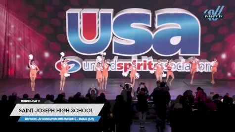 Saint Joseph High School - JV Song/Pom Intermediate -- Small (5-9) [2023 JV Song/Pom Intermediate -- Small (5-9) Day 2] 2023 USA Spirit & Junior Nationals/Collegiate Championships