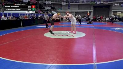 5A 285 lbs Semifinal - Jordan Mckinney, Corner vs Ethan Burnette, Shelby County