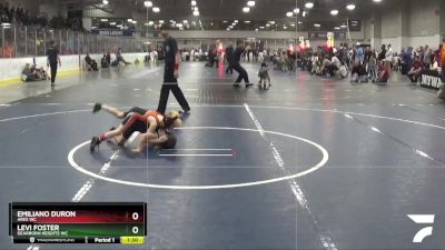 55 lbs Cons. Round 4 - Adikin Hammond, Constantine Falcon Wrestling vs Ashton Oliver, Byron Center