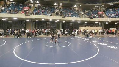 132 lbs Quarterfinal - Joey Romano, Wheeling vs Adonis Washington, Joliet Catholic Academy