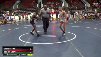 105/110 Round 3 - Deshine Logan, Pontiac vs Emeric Ritter, Chesterton