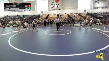 116 lbs Cons. Round 4 - Logan Fuller, WRCL Wrestling Club vs Luca Pascarella, Shenendehowa Wrestling Club
