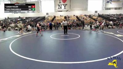 116 lbs Cons. Round 4 - Logan Fuller, WRCL Wrestling Club vs Luca Pascarella, Shenendehowa Wrestling Club