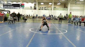 88 lbs Round Of 16 - Gavin Fernald, Smittys Wrestling Barn vs Corey Mattingly, Fisheye WC