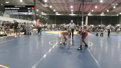 132 lbs Caleb Thompson, NOKE RTC vs London Moody, CENTERVILLE WRESTLING CLUB